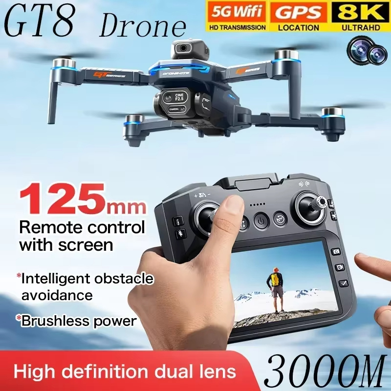 Drone GT8 avec écran 4,3 pouce - Jjrc Drone X12 avis et prix