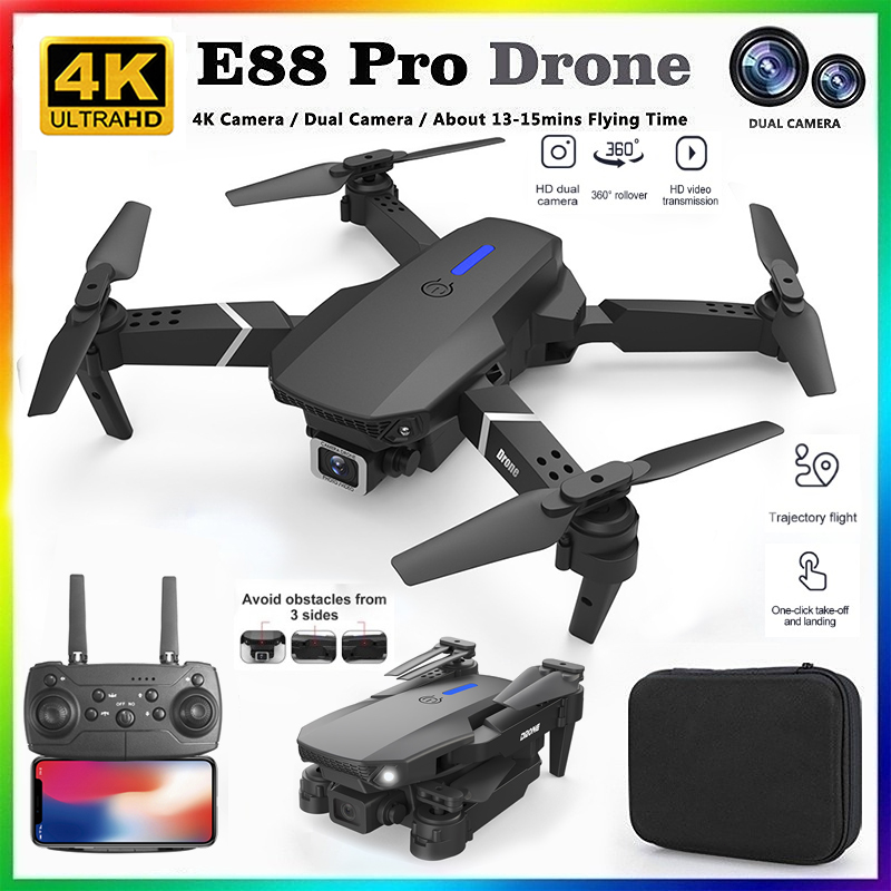 Nouveau Drone RC Professionnel - Drone E88 Rc Quadcopter avis et prix